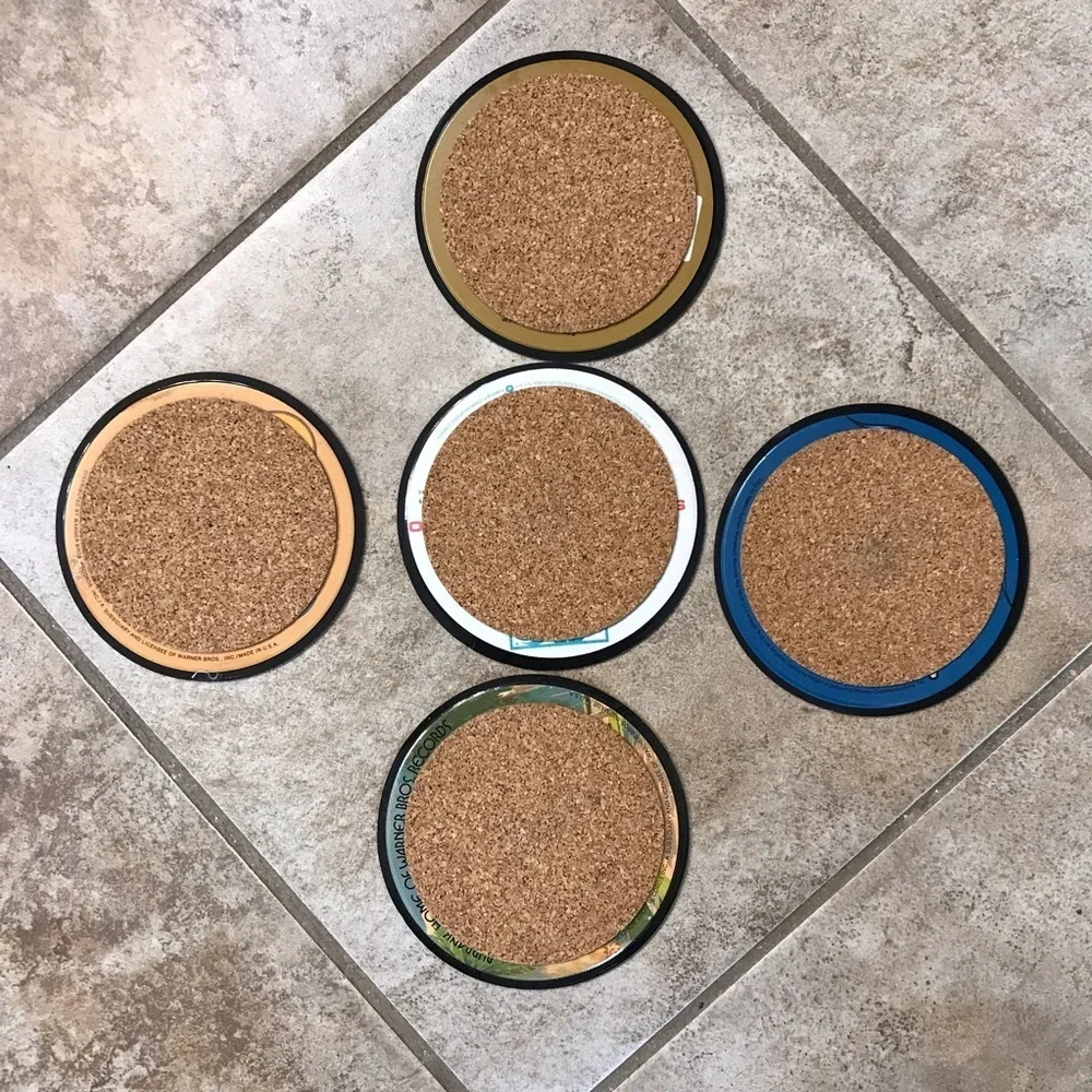 🎼VINTAGE Record Album Coasters